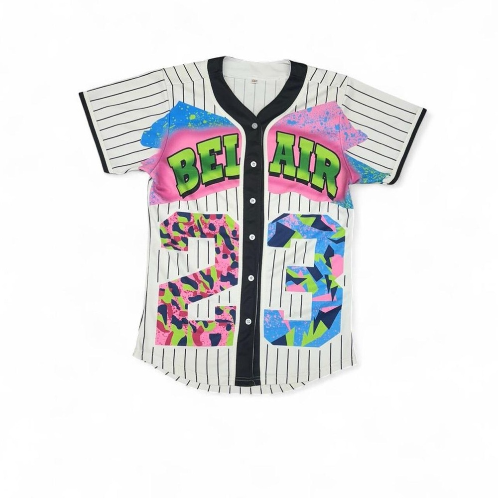 Fresh Prince of Bel Air Y2K Baseball Jersey